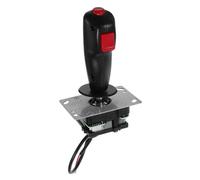 BESPORTBLE Joystick de Remplacement pour Simulateur de Vol Manette Ergonomique avec Circuit Micro Switch et Vibration Intégrée Accessoire de Jeu pour Amateurs de Simulation de Vol