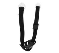 BESPORTBLE Jugulaire de Casque Y Noire, Confortable pour Casque | Usage Chantier et Travailleur, Installation Facile, Remplace une Sangle Cassée, Plastique Polyester
