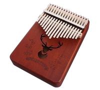 BESPORTBLE Kalimba Clés Piano Pouce Bois Massif Kit Initiation Instrument Africain pour Débutants