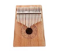 BESPORTBLE Kalimba Portable à Touches Piano à Pouce Ergonomique Bois Naturel Instrument Musical Créatif pour Débutants et Amateurs de Musique
