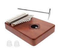 BESPORTBLE Kalimba Portable Rétro Touches Piano à Doigts Instrument Musical Débutants Facile à Apprendre Performance Famille et Plein Air