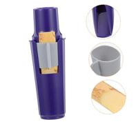 BESPORTBLE Kit Accessoires Saxophone Alto avec Capuchon et Ligature Silicone Protection Embouchure pour Saxophone et Clarinette Remplacement Pratique et Sûr Couleur Bleu