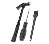 BESPORTBLE Kit Archéologie Garçon Fille Jeu Excavation avec Marteau Burin et Brosse Outils Apprentissage pour Fouilles Jeu Éducatif Pratique et Complet