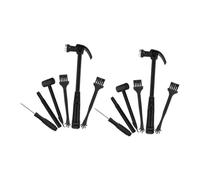 BESPORTBLE Kit Archéologique pour Garçon et Filles 12 Pièces - Outils de Fouille Grand Format, Marteau et Mini Maillet en Caoutchouc, Éducatif Dinosaures, Exploration Géologie, Découverte