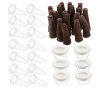 BESPORTBLE Kit Complet Hydroponique Intérieur avec Paniers de Culture Solides sans Terre pour Jardin Balcon Cuisine Système Fiable et Flexible pour Culture Légumes