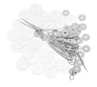 BESPORTBLE Kit D’Articulation en Bois Rotatif pour Poupée, 2 Sachets | Acrylique, pour Bras et Cous de Poupées, Réutilisable, Bricolage Amigurumi et Réparation Créative