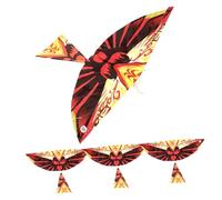 BESPORTBLE Kit de 4 Ornithoptères à Soi-Même pour Garçon et Filles Jouet Élastique Modèle d'oiseaux en Bois Activité de Plein Air DIY