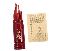 BESPORTBLE Kit de Bâtons Divinatoires Chinois Vintage avec Bambou et Jeu de Tirage Au Sort pour Maison Accessoire Feng Shui Compact et Facile à Transporter