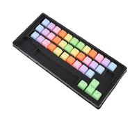 BESPORTBLE Kit de Capuchons de Touches Clavier Mécanique PBT Touches Arc-en-Ciel Hauteur Standard Vert et Résistant à l’Usure pour Remplacer et Décorer Clavier Ordinateur Chics DIY pour