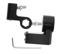 BESPORTBLE Kit de Conversion Pédale Double pour Batterie Jazz Support Marteau Pédale Robuste avec et Clé Accessoire Adaptable pour Grosse Caisse et Caisse Claire