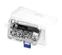 BESPORTBLE Kit de Fixation D'œillets 12mm pour Toile et Tissu, Alliage | Outil de Perforation Précis, Application Polyvalente, Pose Facile, pour Bâche, Paquet et Confection