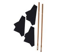 BESPORTBLE Kit de Nettoyage Flûte Traversière Érable Tiges Chiffons Entretien Facile et pour Musiciens Débutants et
