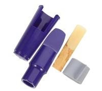 BESPORTBLE Kit de Remplacement pour Saxophone Alto et Ténor Accessoires Durables Silicone pour Embouchure Capuchon et Ligature Outil Pratique et Facile à Utiliser Protection Professionnelle