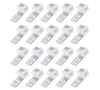 BESPORTBLE Kit de Réparation de Canapé pour Fixation et Support des Ressorts Affaissés 20pcs Clips à Ressort en Fer pour Réparation de Meubles à Domicile