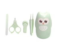 BESPORTBLE Kit De Soins Des Ongles Bébé, Kit De Manucure Tout-petits, Coupe-ongles Sécurité Mint, Acier Inoxydable, Prévention Des Blessures, Usage Naissance, né, Ensemble Complet