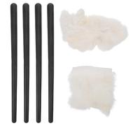 BESPORTBLE Kit d'expérimentation électrostatique par Friction (1 pièce) - Démonstrations électrostatiques Comprenant Une Tige et Un Tissu - Matériel expérimental Physique pour Les élèves