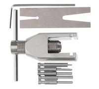 BESPORTBLE Kit D'extracteurs D'engrenages Moteur Rc, Outil de Démontage Précis en Acier Haute Dureté, Compact pour Modèles Réduits D'hélicoptères, Extracteur de Pignons Interne et Externe,