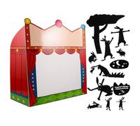 BESPORTBLE Kit DIY Marionnettes Ombres pour Garçon Fille Ombres Portable Matériel Scientifique pour Expériences et Spectacles Histoires Jeu Éducatif Créatif