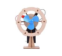 BESPORTBLE Kit DIY Ventilateur Électrique Éducatif pour Garçon Fille Manuel Scientifique Expérimental Créatif Modèle Pédagogique pour Garçons et Filles Matériaux