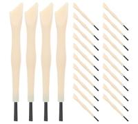 BESPORTBLE Kit d'Outils de Fouille Archéologique 36 Pièces pour Garçon et Filles Brosse et Pelle de 9 CM Ensemble de Fouilles Éducatif pour Découverte de Fossiles et Dinosaures