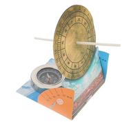 BESPORTBLE Kit Éducatif DIY Papier Scientifique pour Garçon Fille Apprentissage de Lheure par Solaire Modèle et Facile à Assembler Activité pour Élèves