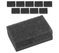 BESPORTBLE Kit Entretien Chaussures 10 Lingettes Jetables Noires en Chiffon à Cirage pour Nettoyage Rapide et Soin Cuir Polissoir à Chaussures Pratique pour Usage Bureau Voyage et Loisirs