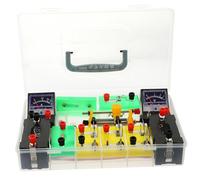 BESPORTBLE Kit Expérimentation Électrique pour Physique Scolaire Matériel et Portable Aide Pédagogique pour Collège Stimulation de Analyse Observation Apprentissage Couleur Aléatoire