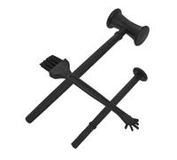 BESPORTBLE Kit Outils Archéologie Garçon Fille Plastique avec Marteau Ciseau et Brosse Éducatif de Fouille pour Développement Moteur et Créativité