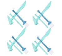 BESPORTBLE Kit Outils de Fouille Archéologique pour Garçon Fille Légères avec Marteau Brosse Ciseau et Pelle Éducatif pour Exploration Géologique et de