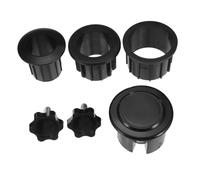 BESPORTBLE Kit pour Base de Parasol Extérieur Cache Support Silencieux Anti-Bruit Manchon et Bouchon pour Pied de Parasol Accessoires de Remplacement pour Terrasse et Jardin