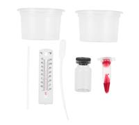 BESPORTBLE Kit Scientifique Bricolage pour Garçon Fille Construction de Thermomètre Fonctionnel Expérience Éducative Stem de Chimie pour Filles et Garçons Projet Scientifique Complet pour