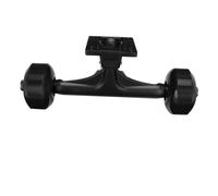 BESPORTBLE Kit Skateboard avec Supports Alliage Robustes Roulements ABEC Roues Noires Ensemble Complet pour Débutants et Pratique