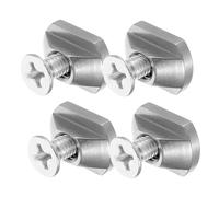 BESPORTBLE Kit Visserie INOX T pour Installation Aileron Bateau Kayak Planche de Surf avec Écrous T et Rondelles Antivibrations Résistance Corrosion Fixation Solide