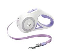 BESPORTBLE Laisse Rétractable pour Animaux De Compagnie avec Visibilité Nocturne À LED 3 M Facile À Contrôler Distance Design Portable Et Robuste