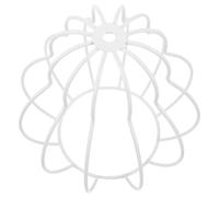 BESPORTBLE Lampadaire Métal Vintage DIY Cage Lampe Forme de Gourde Cadre Abat-jour Industriel pour Suspension et Lampe Murale