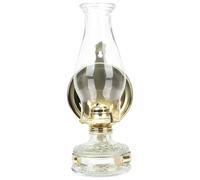 BESPORTBLE Lampe à Pétrole Vintage Grosse Plateau D’intérieur en Verre Éclairage D’appoint pour Salon et Chambre Lanterne Décorative pour Usage Domestique Ambiance Rétro