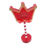 BESPORTBLE Lampe de Table LED Décorative Lumineuse Noël Intérieur Lampe Ambiance Couronne Chaleureuse Ornement de Bureau Éclairage pour Maison et Fête