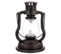 BESPORTBLE Lampe Rétro Rechargeable sans Fil avec Poignée Lampe Décorative pour Intérieur et Jardin Ambiance Chaleureuse pour Fête et Bar