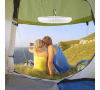 BESPORTBLE Lampe Solaire pour Mât de Drapeau Outdoor LED Étanche Éclairage Camping Jardin Écologique et Facile à Installer