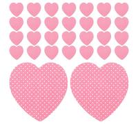 BESPORTBLE Lingettes pour Ongles Format Voyage 200 Feuilles en Coton Forme Cœur Doux et Confortable Boîte pour Dépose Vernis Manucure