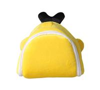 BESPORTBLE Lit Douillet pour Hamster Lapin Et Écureuil Maison Chaleureuse Amovible Et Lavable Modèle Jaune Canard pour Hiver