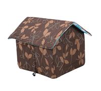 BESPORTBLE Lit pour Animaux De Compagnie Couvertures pour Chats pour Animaux De Compagnie Nid De Chat Lits De pour s D'intérieur De Tente on Light Brown en Tissu