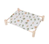 BESPORTBLE Lit Surélevé pour Animaux Lit de Camp pour Chien et Chat Intérieur Extérieur Adapté Aux Animaux de Petite Confort Année Amovible et Lavable