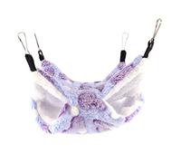 BESPORTBLE Lit Suspendu Double Couche Nest Chaud Et Fournitures Imprimé Cœur 20 X 20