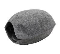 BESPORTBLE Litière en Feutre pour Chat en Forme De Bouche De Poisson Lit pour Chat Maisons pour pour Arbre À D'Intérieur Nid De pour on Étagère De Fenêtre pour