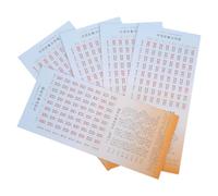 BESPORTBLE Livre De 5 Pièces sur Les Spirituels Livre De Lecture De 64 Hexagrammes Livre De Divination I Ching Livres De I Ching Guide I Ching