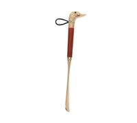 BESPORTBLE Long Handle Metal Shoe Horn With Animal Head Ergonomic Portable Boot Puller For Seniors Women Men Shoe Helper For Home And Travel
