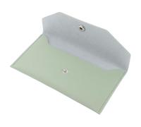 BESPORTBLE Long Portefeuille Pochette De Caisse Enveloppes d'argent Organisateur De Portefeuille pour Femme Mini Enveloppe d'argent Joli Porte-Cartes Faux Cuir Light Green