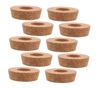 BESPORTBLE Lot de 10 Bouchons De Vase Hydroponique en Liège pour Pots De Fleurs Bouchons De Remplacement pour Vases De Culture Hydroponique pour La Propagation De