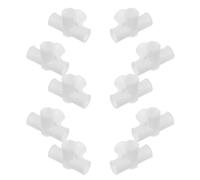 BESPORTBLE Lot de 10 Connecteurs en Plastique 4 Voies 19Mm pour Étagère de Placard Kit de Fixation Modulable pour Armoire à Chaussures Accessoires de Rangement Robustes et Compatibles